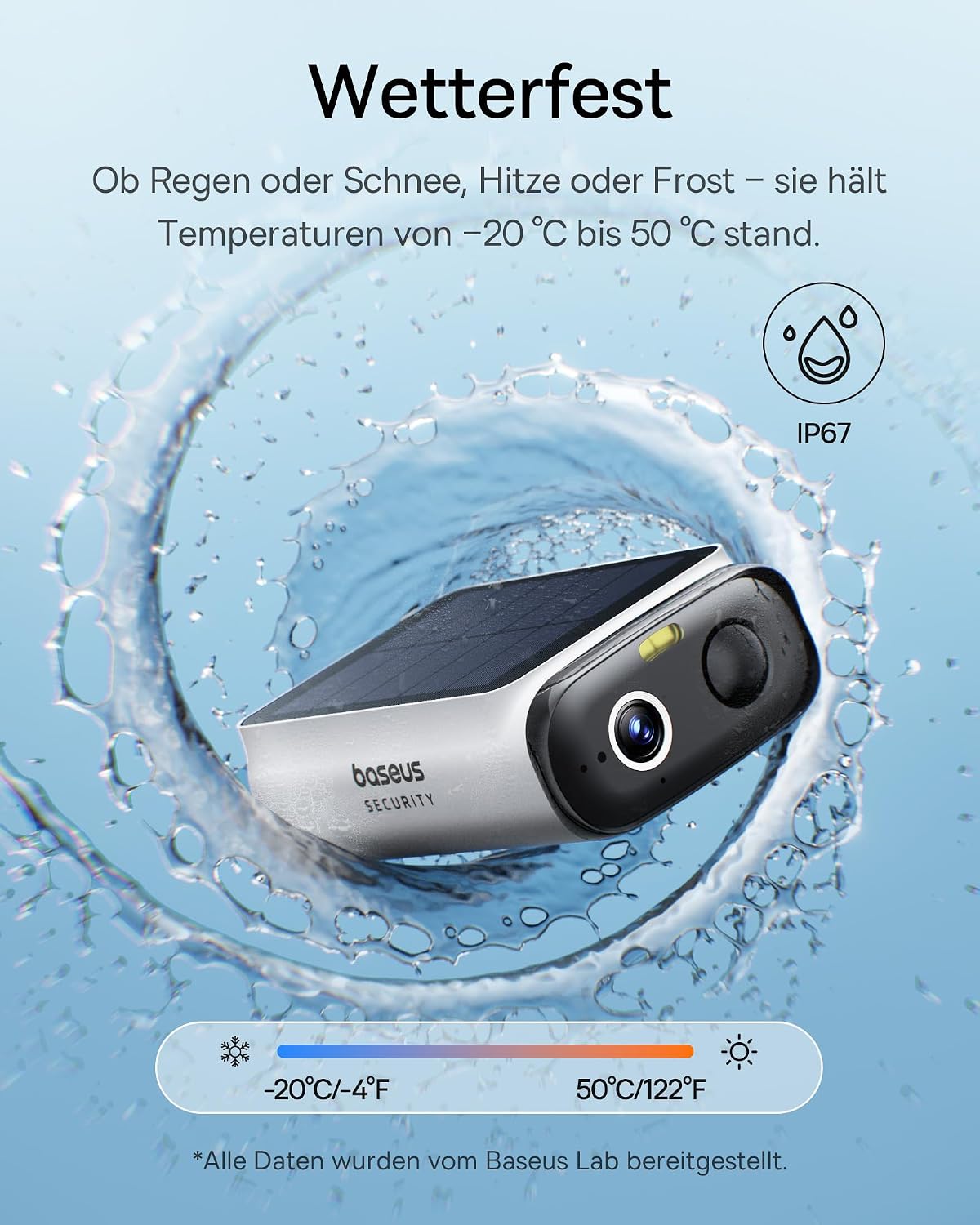 Thumbnail 2 de Baseus S1 Lite Solocam Außenkamera 2K