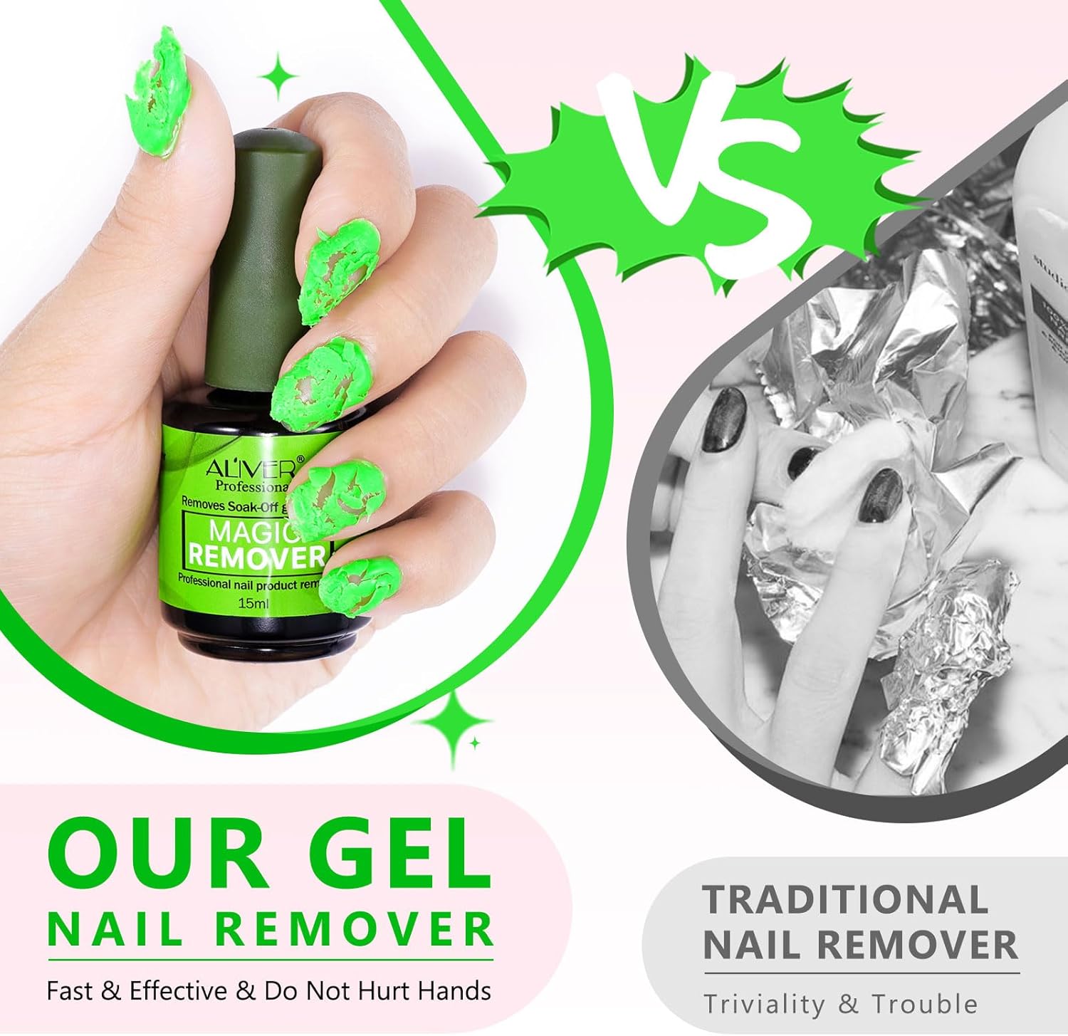 Thumbnail 3 de Dissolvant Vernis Gel 2 pièces avec lime et pousse-cuticule