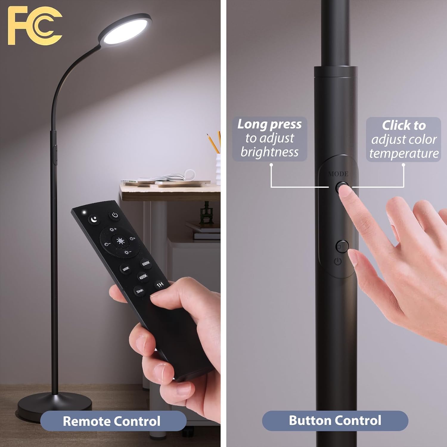 Thumbnail 2 de Keepsmile Floor Lamp 50ft Remote