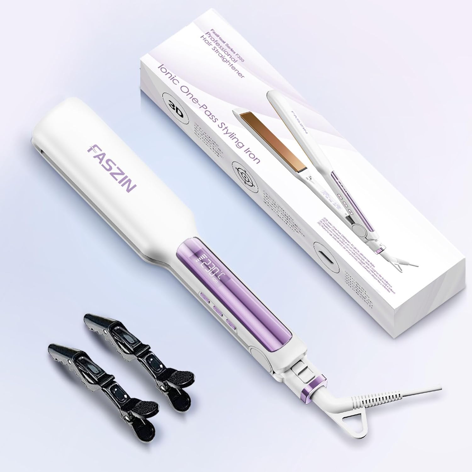 Thumbnail 7 de Faszin Plancha de Pelo Titanio 42mm, Calentamiento Rápido ⚡