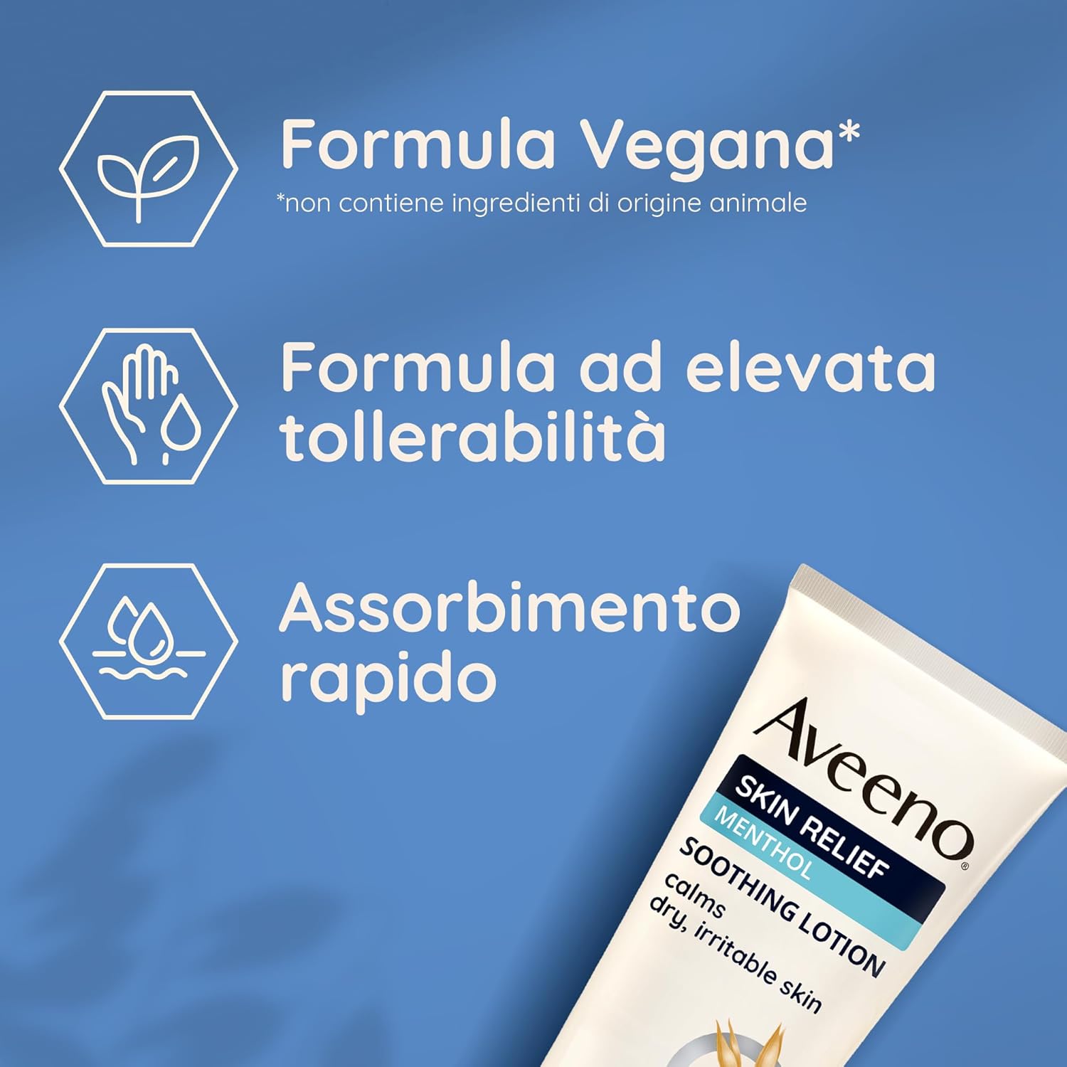 Thumbnail 5 de Aveeno Skin Relief Crema Corpo Idratante Lenitiva con Mentolo e Avena Colloidale Prebiotica (200 ml)