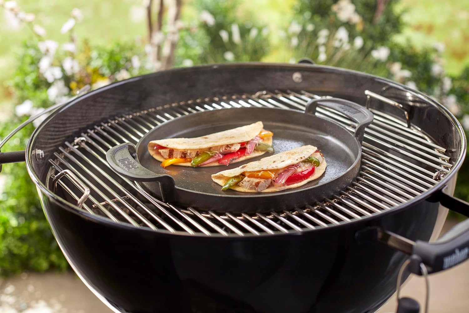 Detalle 2 de Weber 7421 – żeliwna płyta do Gourmet BBQ System, równomierne ciepło