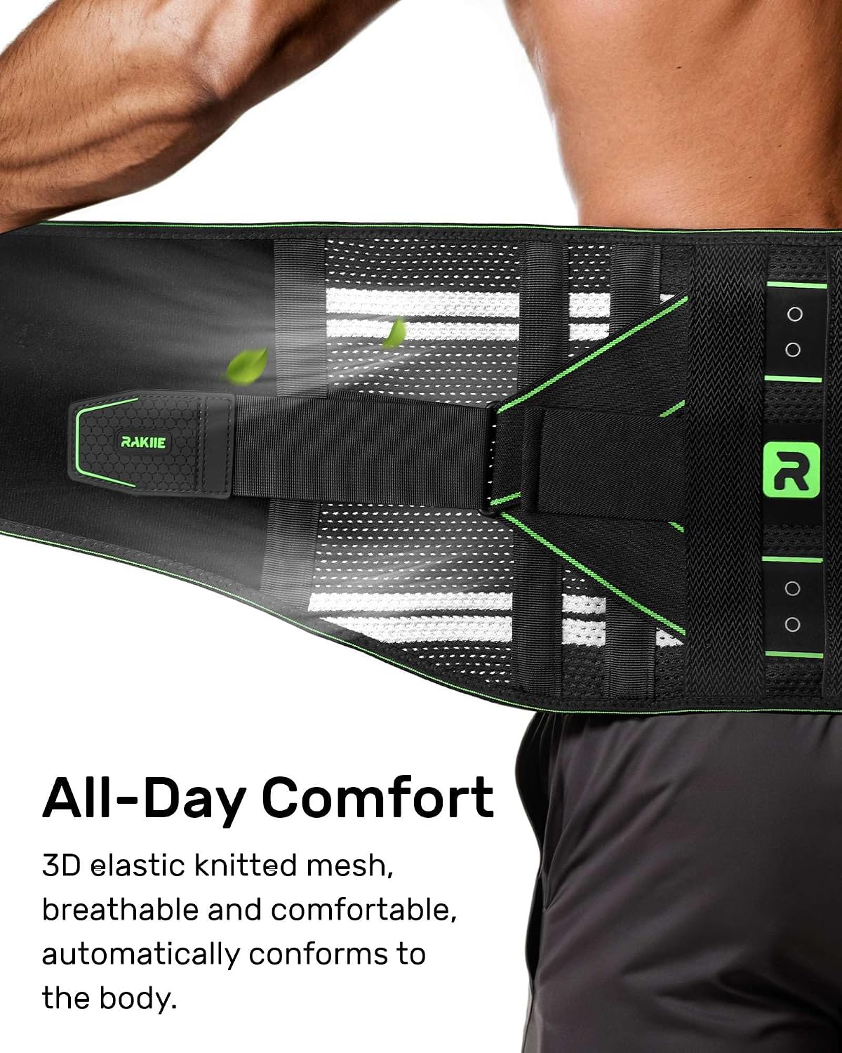 Thumbnail 4 de Rakiie Back Support Belt XL lumbar brace for sciatica 🩺