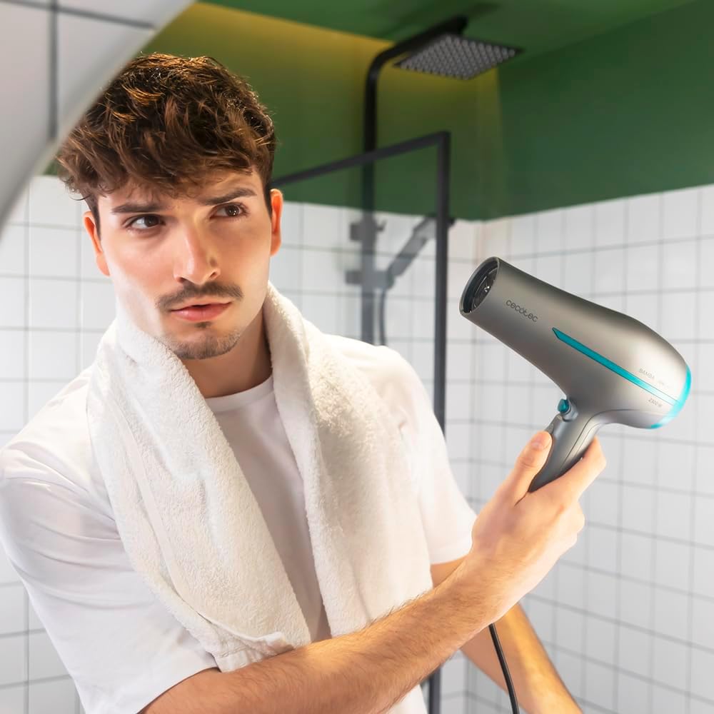 Thumbnail 2 de Cecotec Sèche-cheveux Bamba IoniCare 5200 AURA Black (2300 W) avec air froid et buse de précision