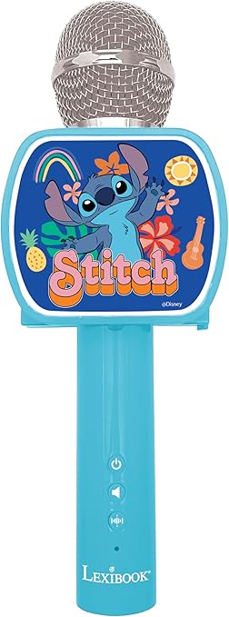 Detalle de Lexibook Disney Stitch Micrófono Bluetooth con Altavoz 🎙