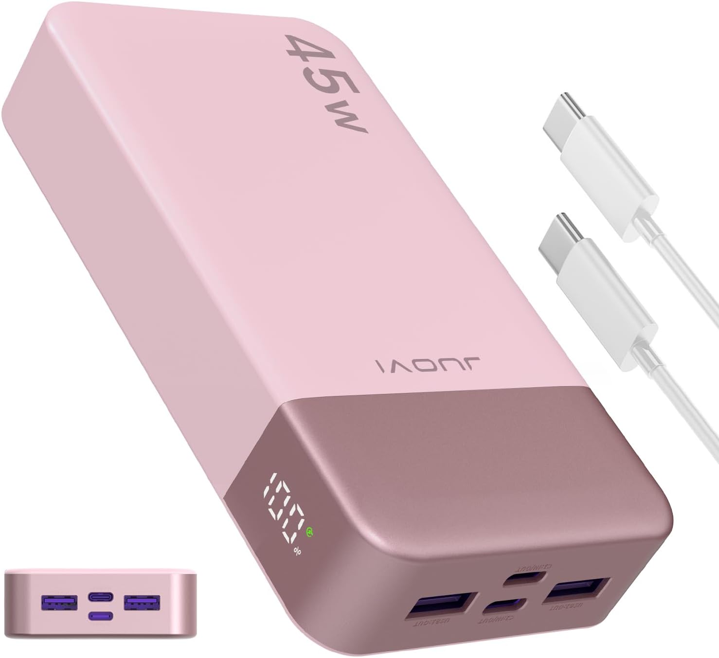 Detalle de JUOVI Power Bank 20000mAh 45W per iPhone 15