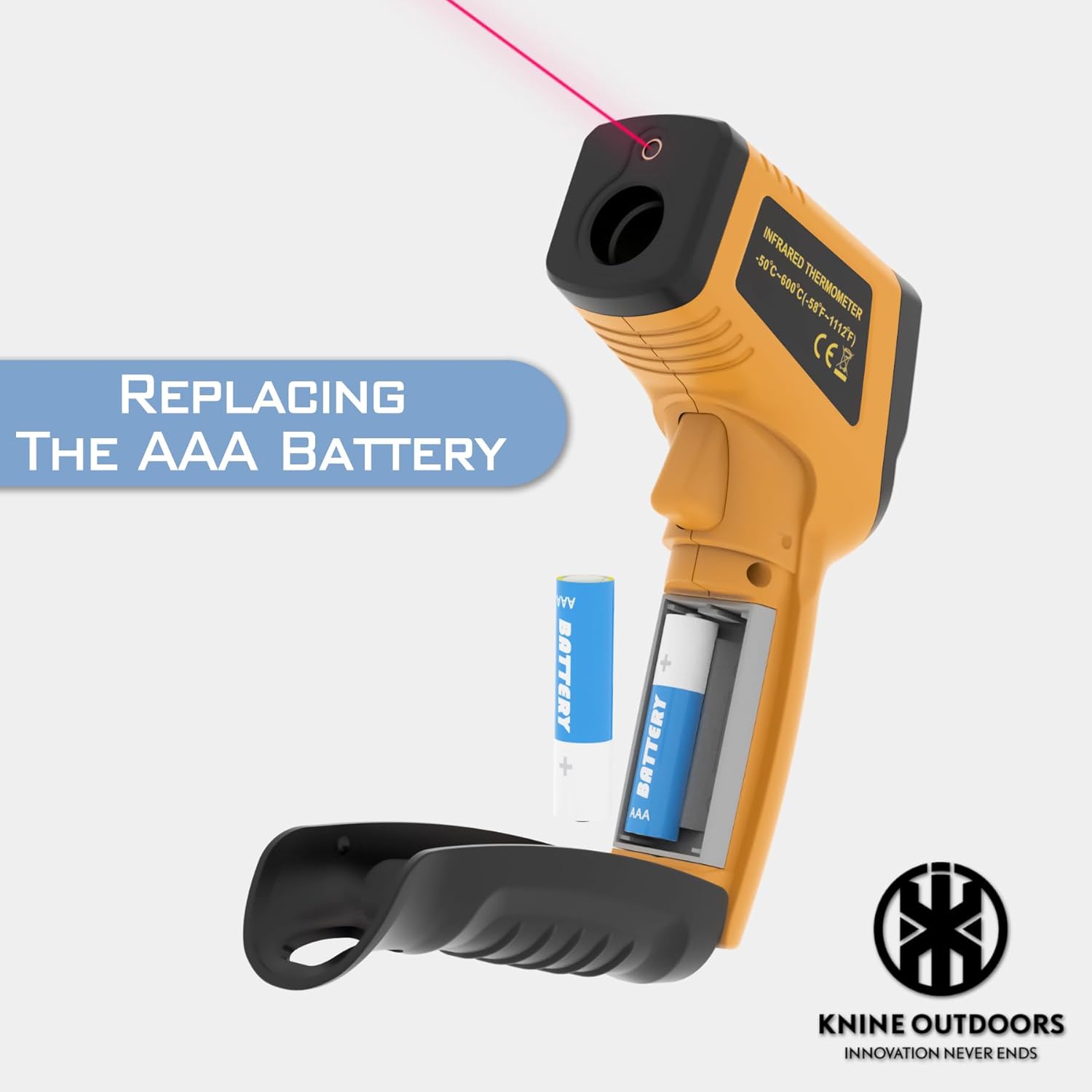 Thumbnail 4 de KNINE OUTDOORS Infrared Thermometer 1112°F