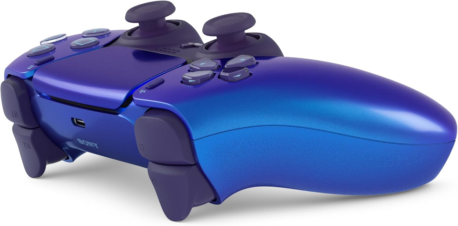 Detalle de Playstation Controller wireless DualSense – Chroma Indigo: stile iridescente e controllo affidabile per PS5