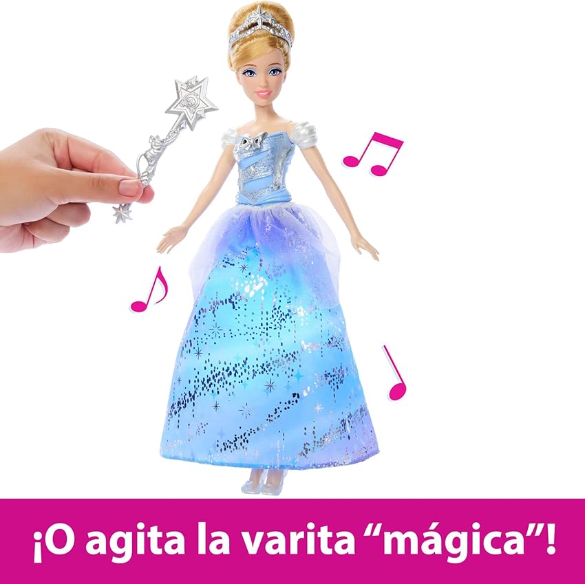 Thumbnail 4 de Mattel JBF94 Cenicienta con vestido de baile y varita