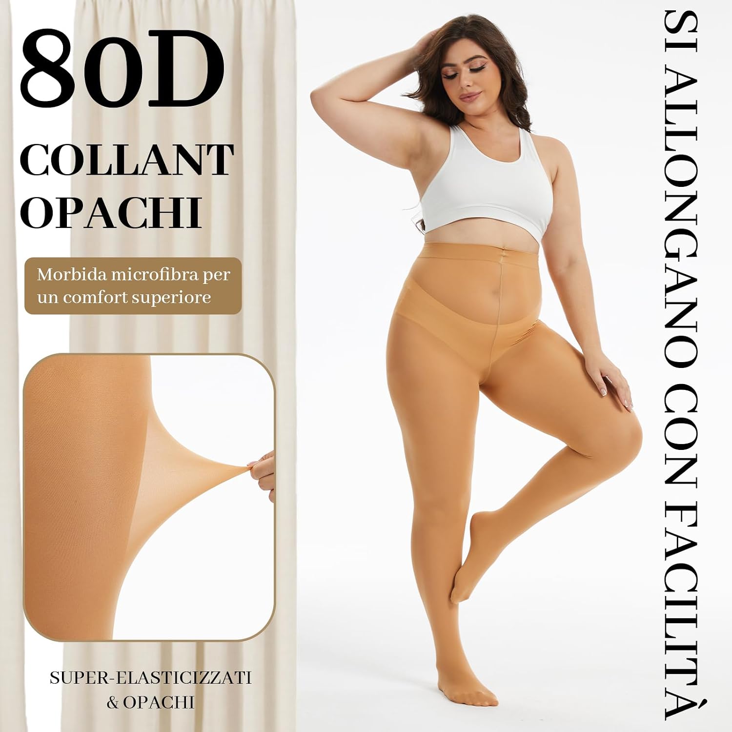 Thumbnail 1 de LOFIR Collant 80D Donna