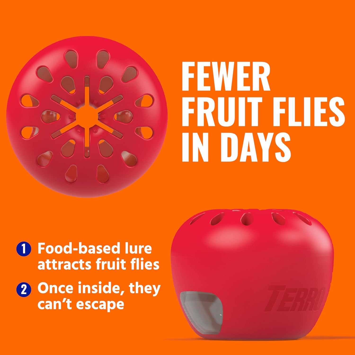 Thumbnail 4 de TERRO T2503SR Fruit Fly Traps 180 Days 🪲