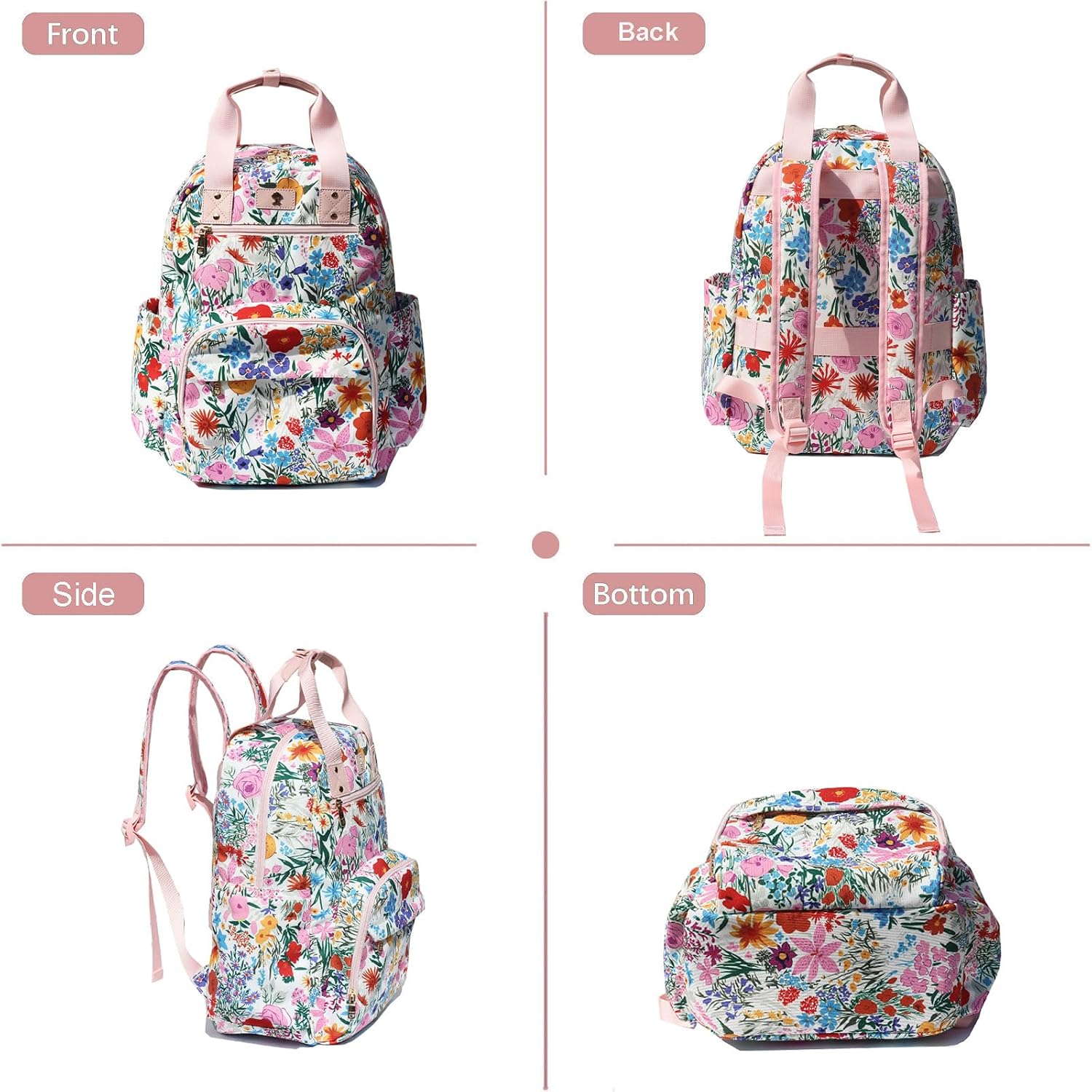 Thumbnail 6 de ESVAN Diaper Bag Backpack Canvas