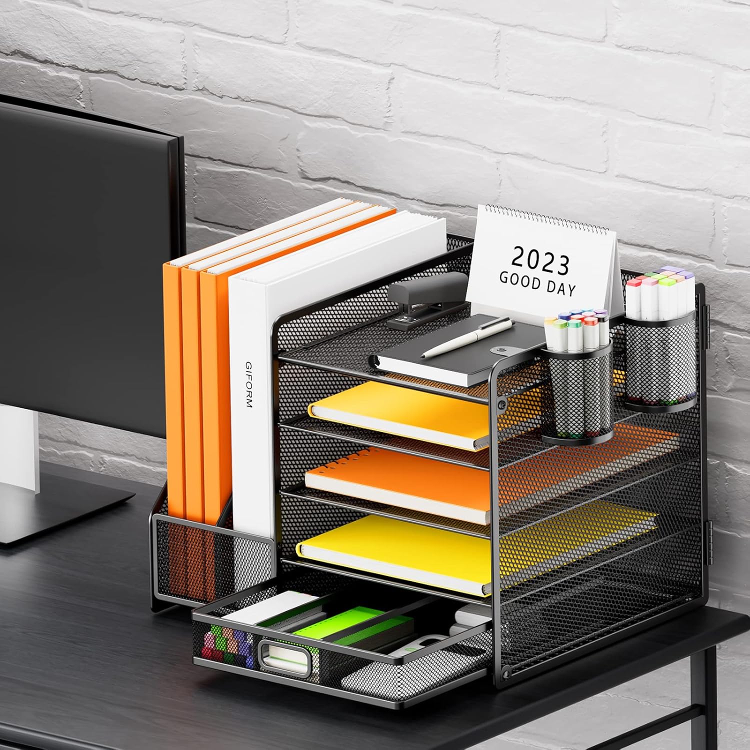 Thumbnail 5 de Restorgan Schreibtisch Organizer 13,8×11×12 Zoll