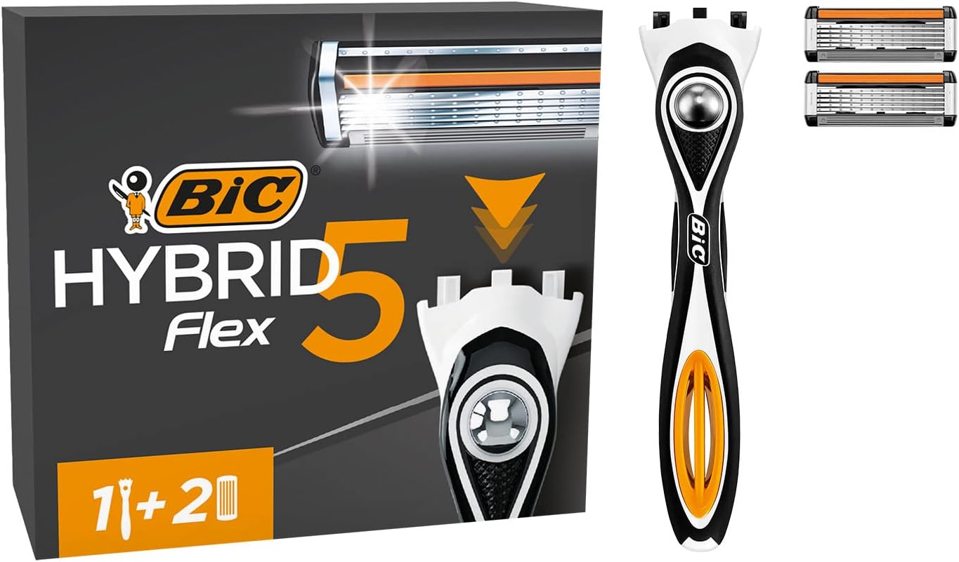 Thumbnail 3 de BIC Hybrid 5 Flex Rasierklingen – 8er Nachfüllpack für Herrenrasierer