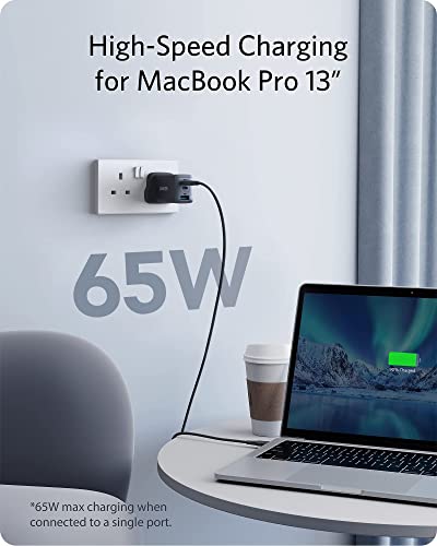 Thumbnail 1 de Anker USB C Charger (Nano II 65W) — 3-Port PPS Fast Charger Plug