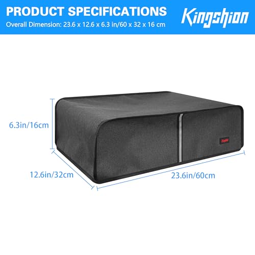 Detalle de KingShion Printer Dust Cover for Canon Pixma iX6850 (23 Inch) – Waterproof, Anti-Scratch & Pet Hair Protective Cover