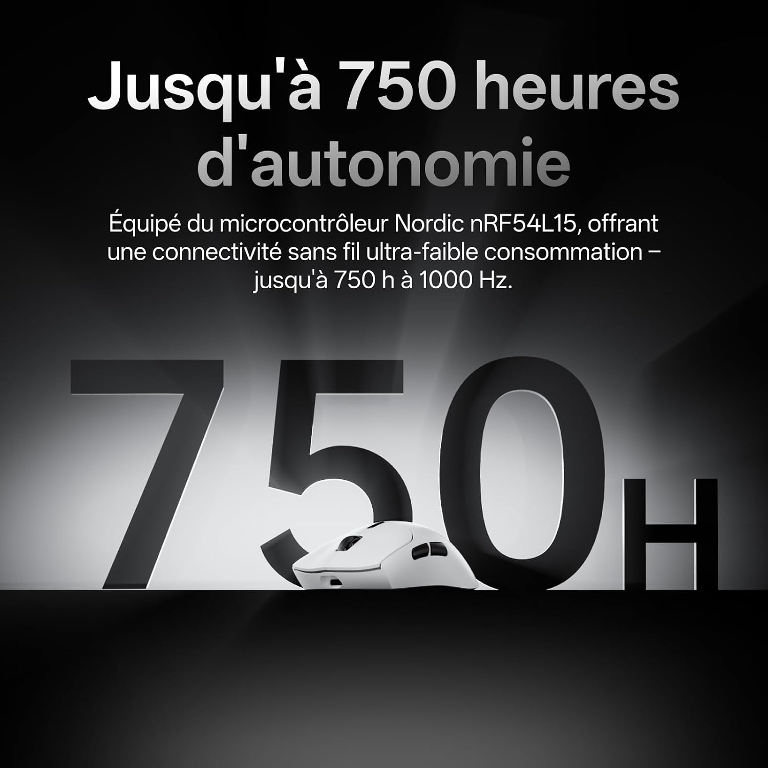 Thumbnail 3 de Rapoo VT7 draadloze gamingmuis, 53 g, 8.000 Hz en PAW3398-sensor