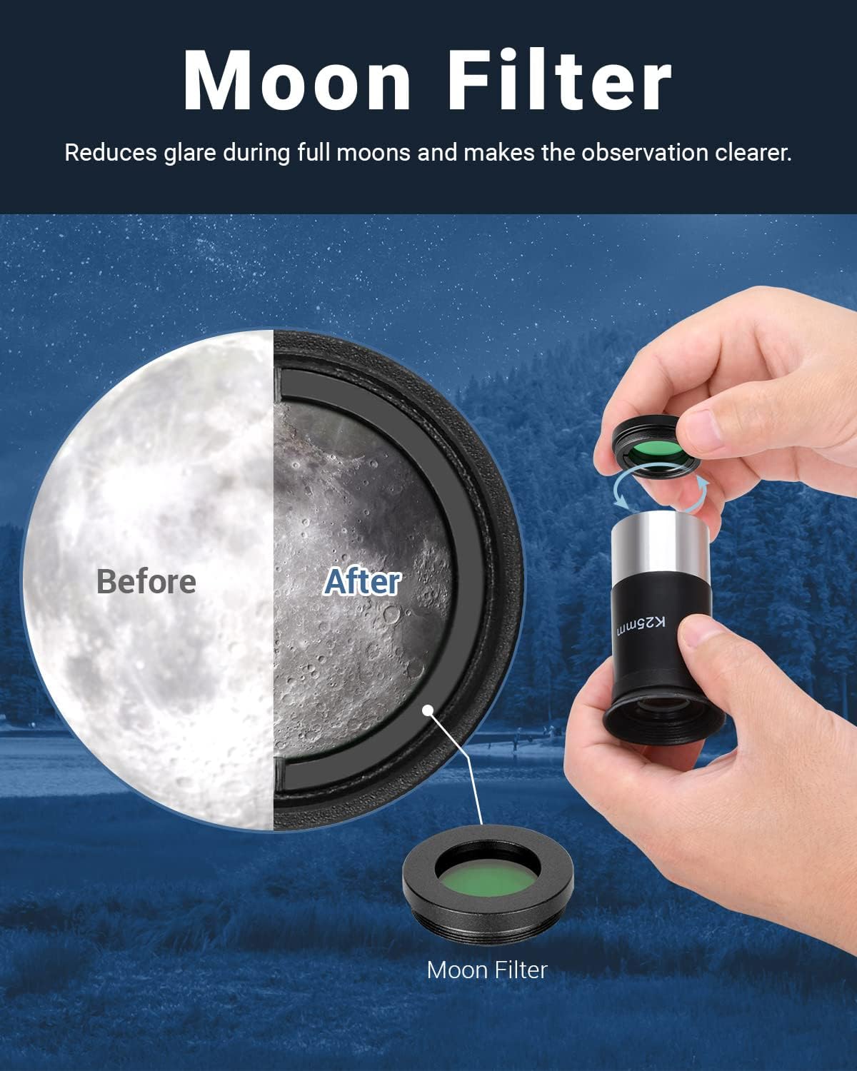 Thumbnail 4 de ESSLNB Telescope 36070 70mm aperture for astronomy