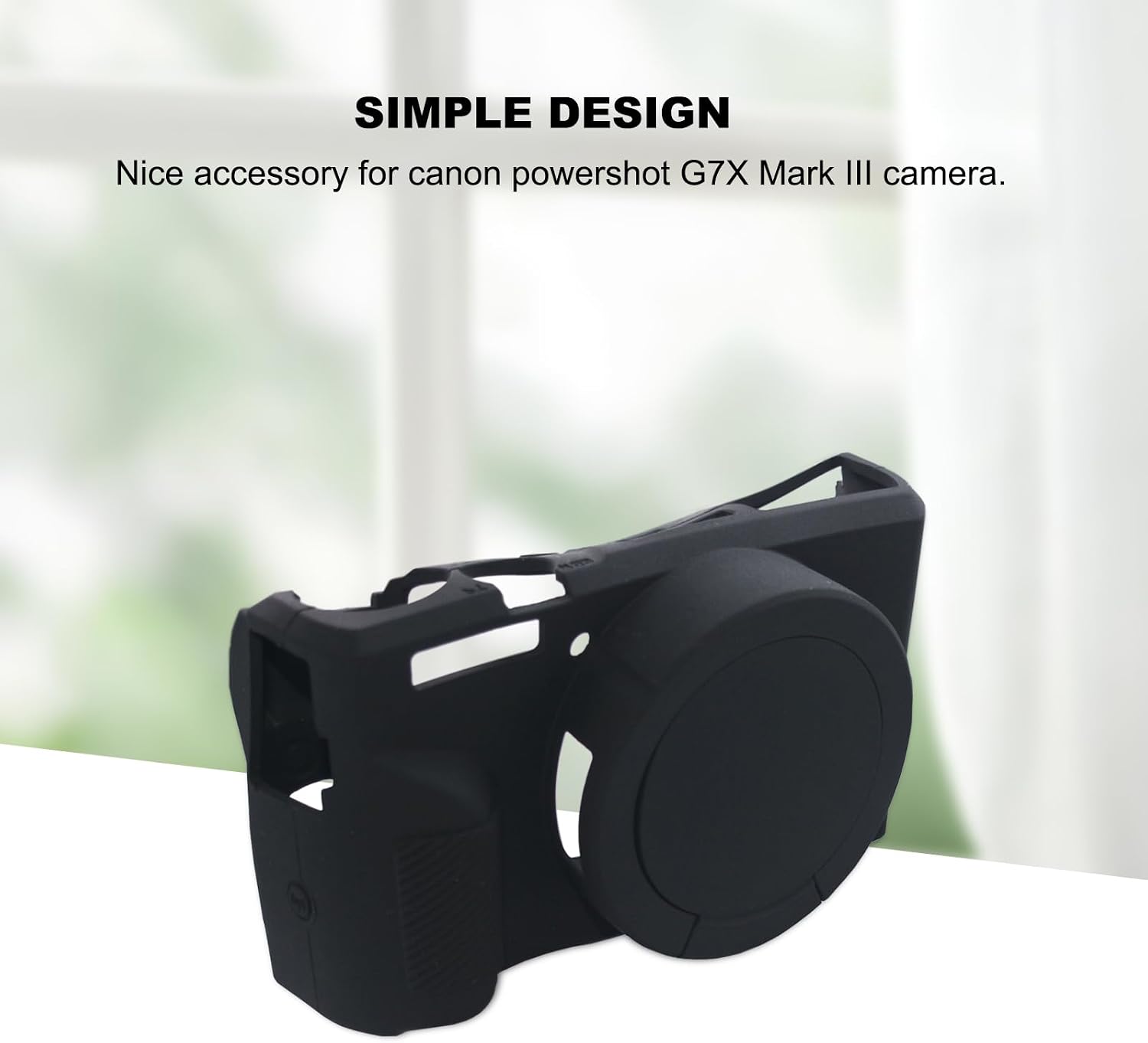 Detalle 2 de Canon PowerShot G7X Mark III silicone case 1