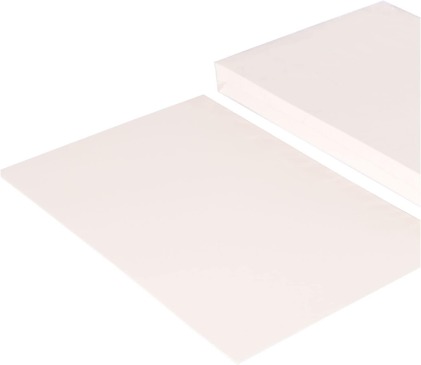 Detalle de Florence Papier Cartonné Blanc Cassé Lisse A4 – 100 feuilles | Vaessen Creative