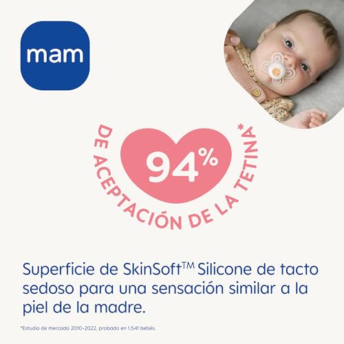 Thumbnail 1 de MAM Perfect Chupete Neutro Mate 0-2 Meses 👶 Pack 2 uds