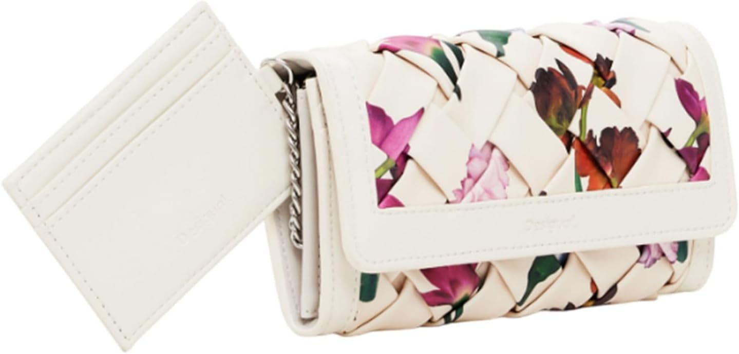 Detalle de Desigual Éclat Mariona Long Wallet – Große Geldbörse mit übersichtlicher Fächeraufteilung