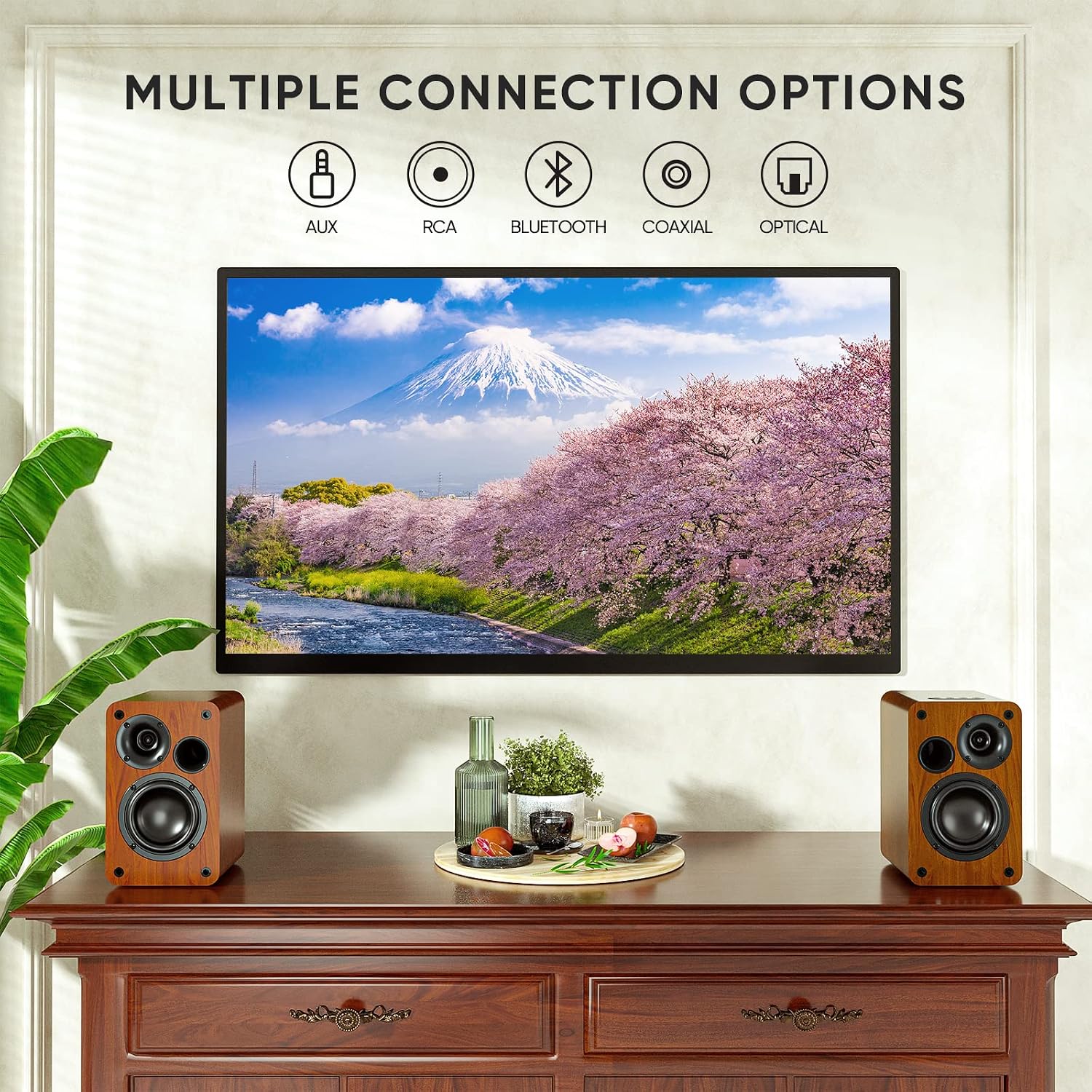 Thumbnail 4 de Saiyin Bluetooth Bookshelf Speakers 30W x2