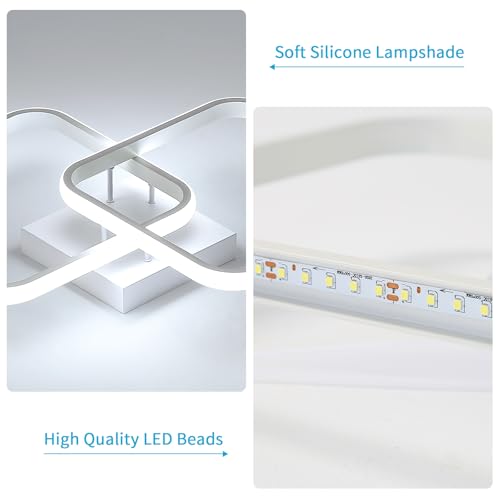 Thumbnail 1 de Comely LED Lámpara de Techo Cruz 64x39cm 42W Blanco