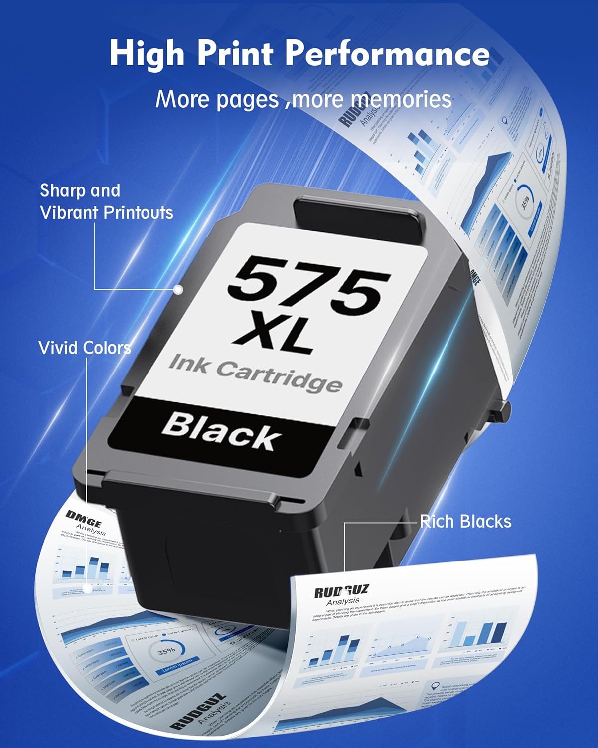 Thumbnail 3 de PG-575XL CL-576XL Cartucce compatibili 430 pagine 📷