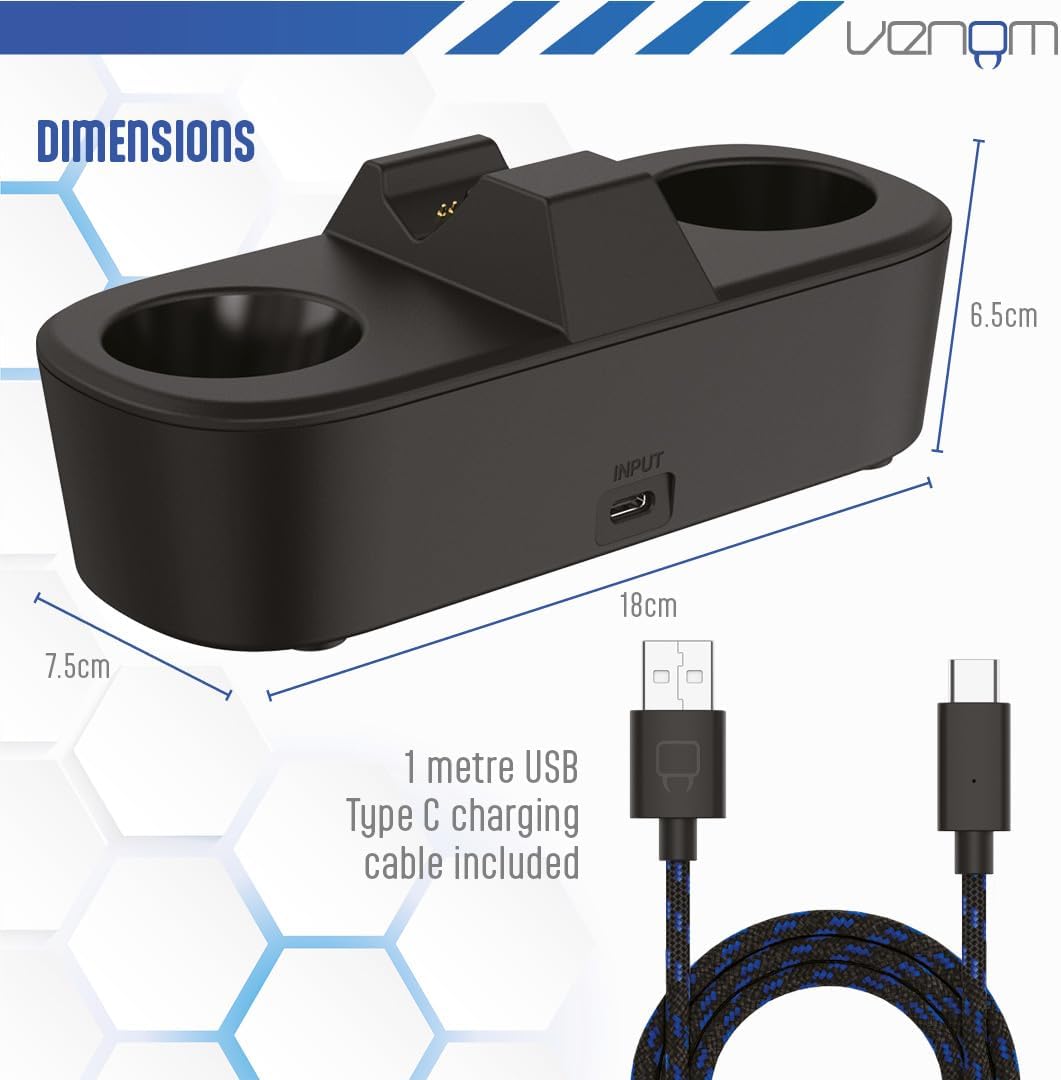 Detalle 2 de Turbo Charging Dock for PS5 Controllers