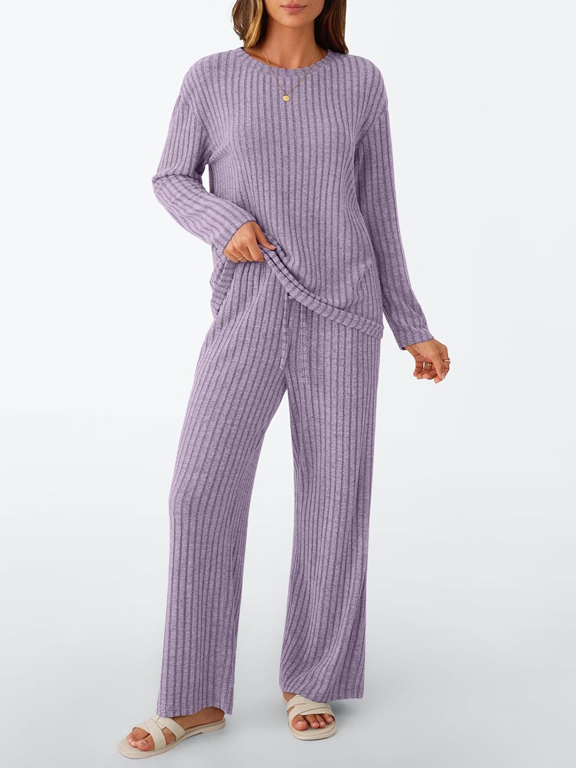 Detalle 2 de LILLUSORY Women's Lounge Set, Polyester Blend