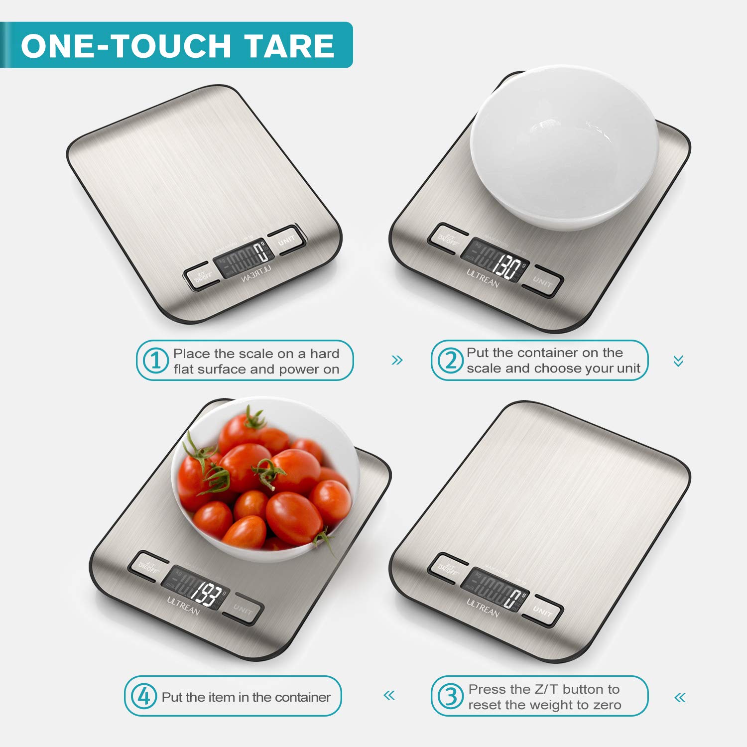 Thumbnail 4 de Ultrean Food Scale 11lb ⚖