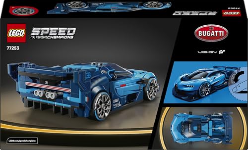 Thumbnail 11 de LEGO Speed Champions Hypercar Bugatti Vision GT – Maquette à construire avec minifigurine pilote