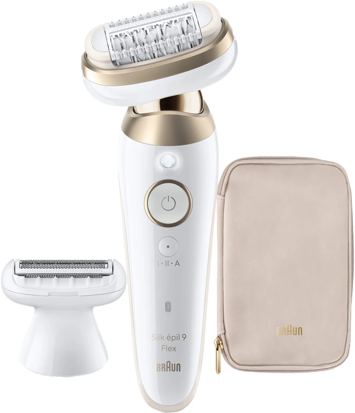 Detalle 1 de Braun Silk-epil 9 Flex 9-030 3D Gold Epilierer
