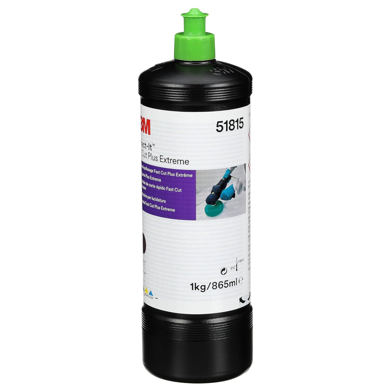 Detalle de 3M Perfect-it Fast Cut Plus Extreme 51815 – 1kg for Car Polishing & Refinishing (Professional Use)