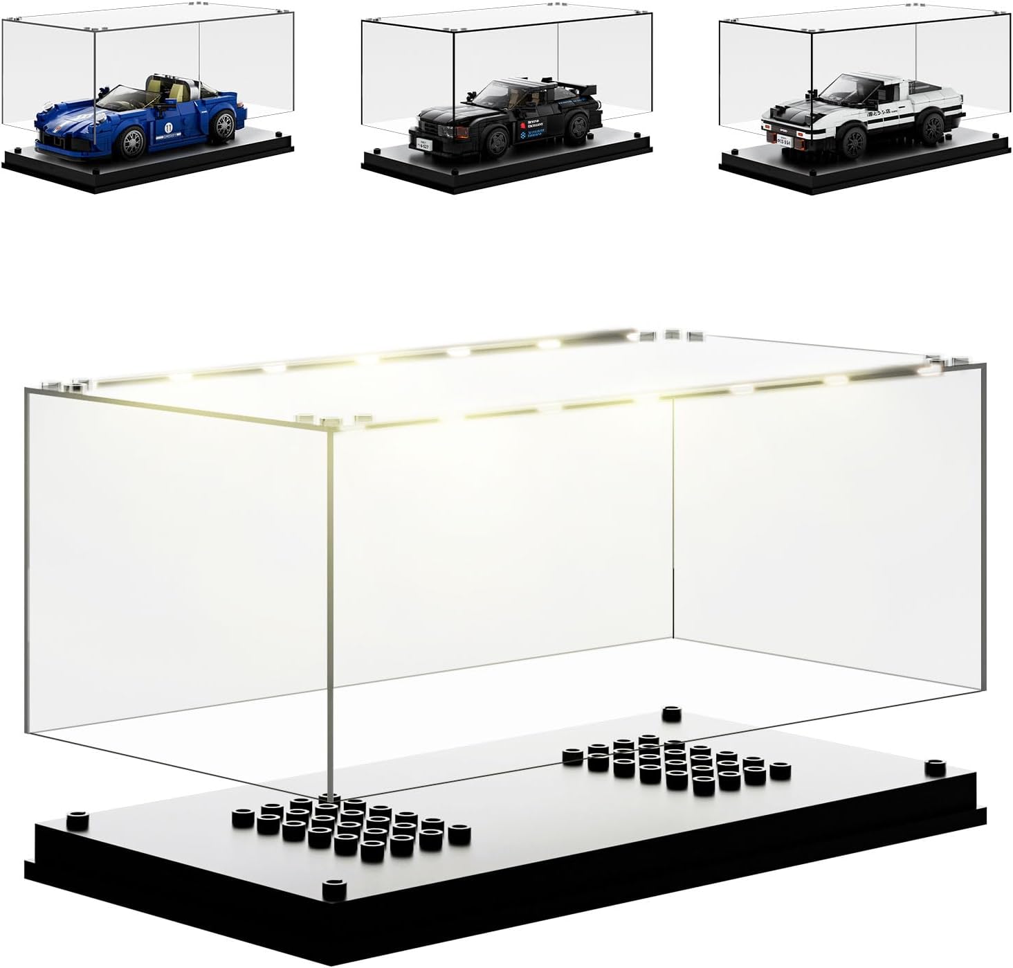 Detalle de Mould King 27000 Acryl Vitrine 19,2×9,5×8,5 cm