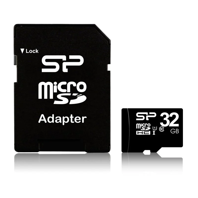 Detalle 2 de Silicon Power Tarjeta MicroSD SDHC 32GB con Adaptador — rendimiento fiable para cámara y móvil