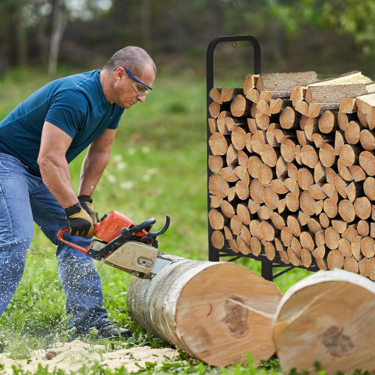 Thumbnail 1 de Werph Firewood Rack 12 ft