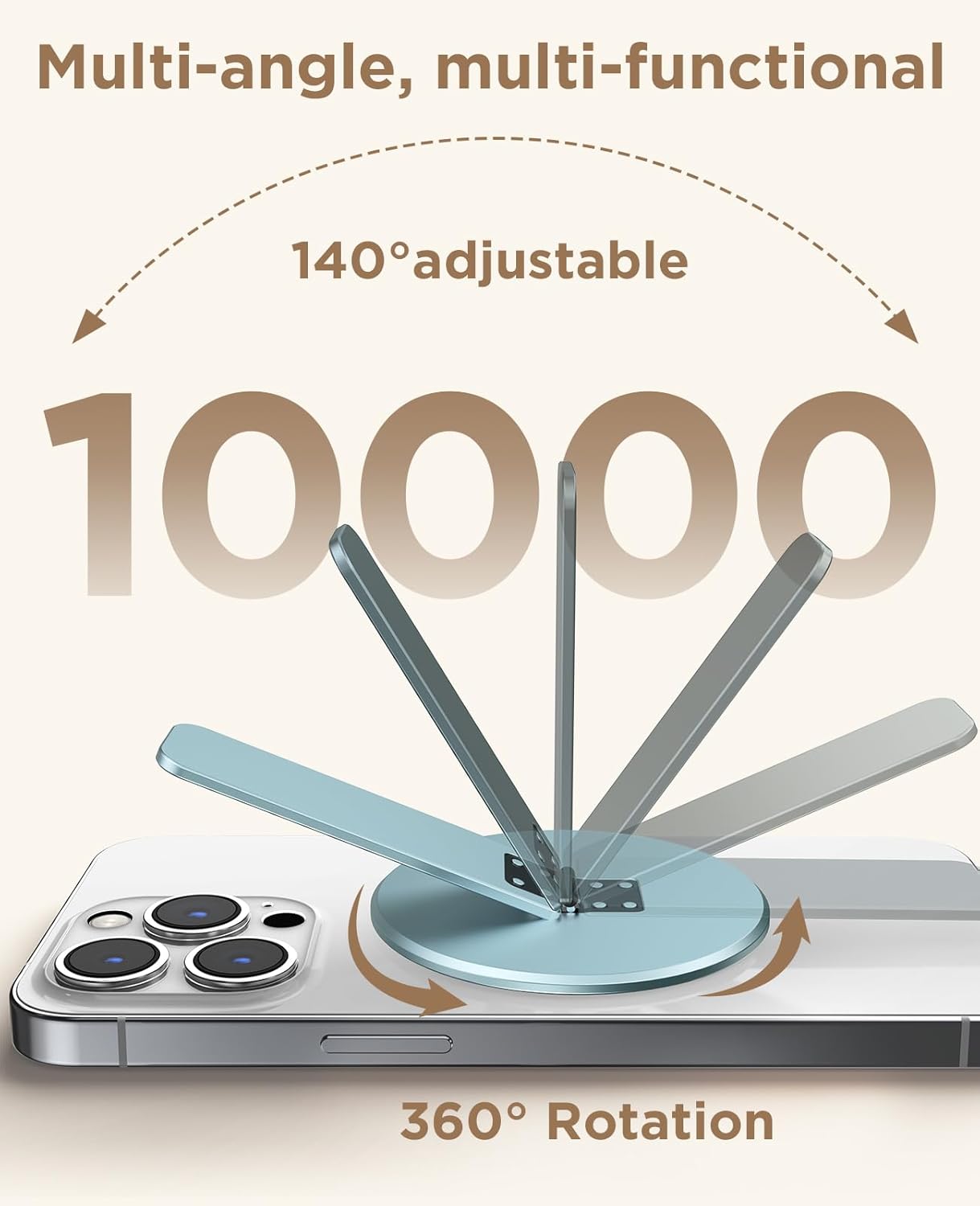 Thumbnail 4 de Magtame Support de téléphone magnétique 3‑en‑1