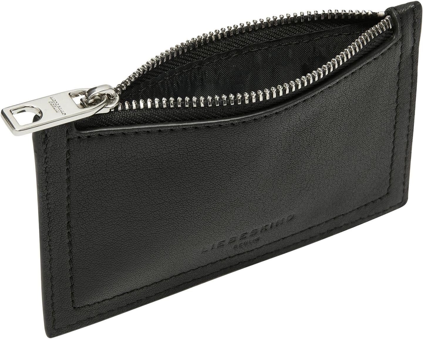 Detalle de LIEBESKIND Chudy New Wallet Purse – kompakter Kartenhalter aus genarbtem Schafsleder