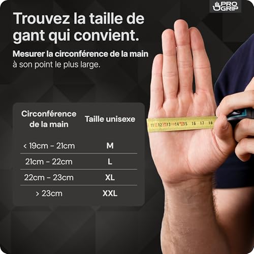 Detalle de ARNOMED 50x ProGrip Gants nitrile Diamond Noir XL – double épaisseur, texture diamantée