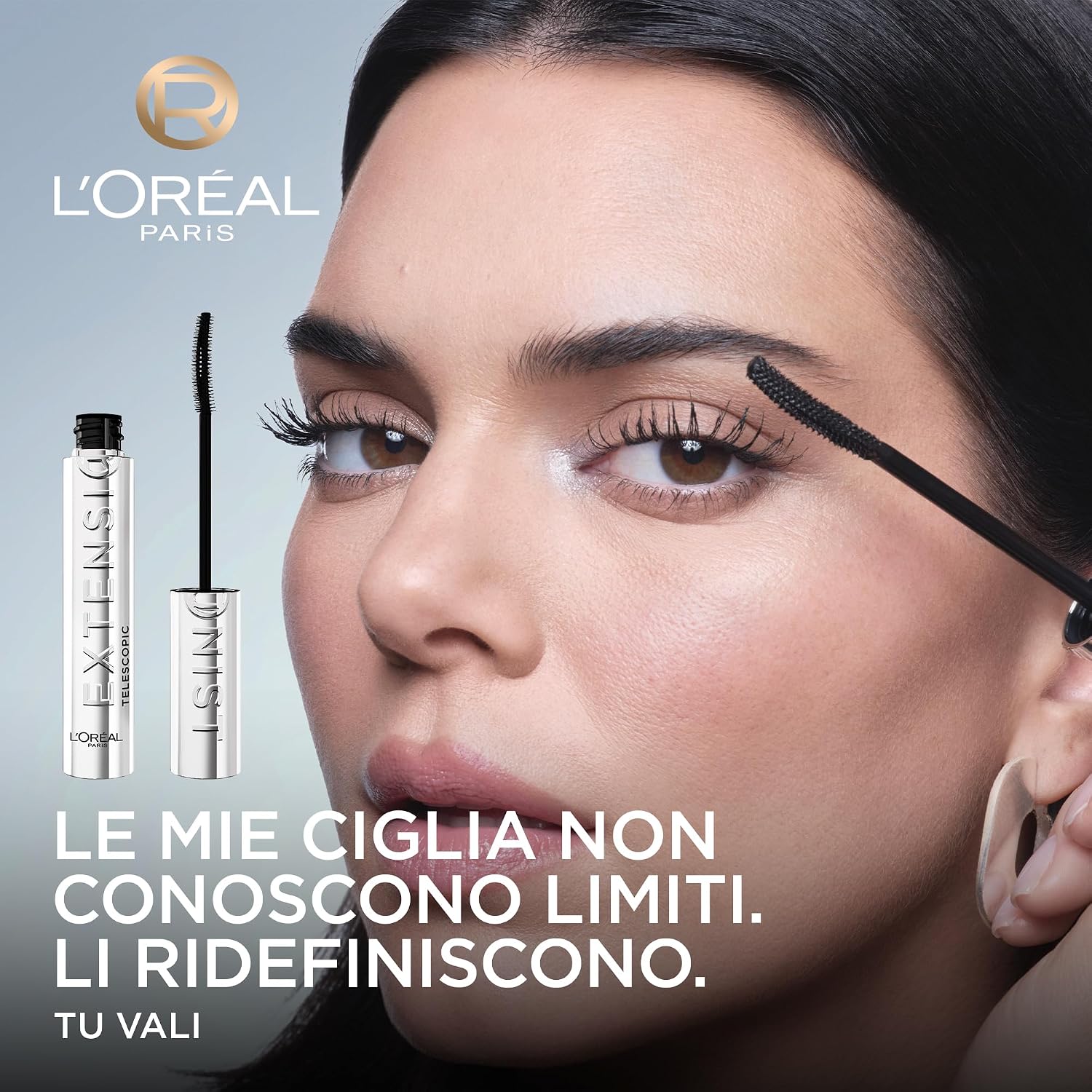 Detalle de L’Oréal Paris Telescopic Extensionist Maschera Ciglia Lunghe e Definite Nero, 9,9 ml