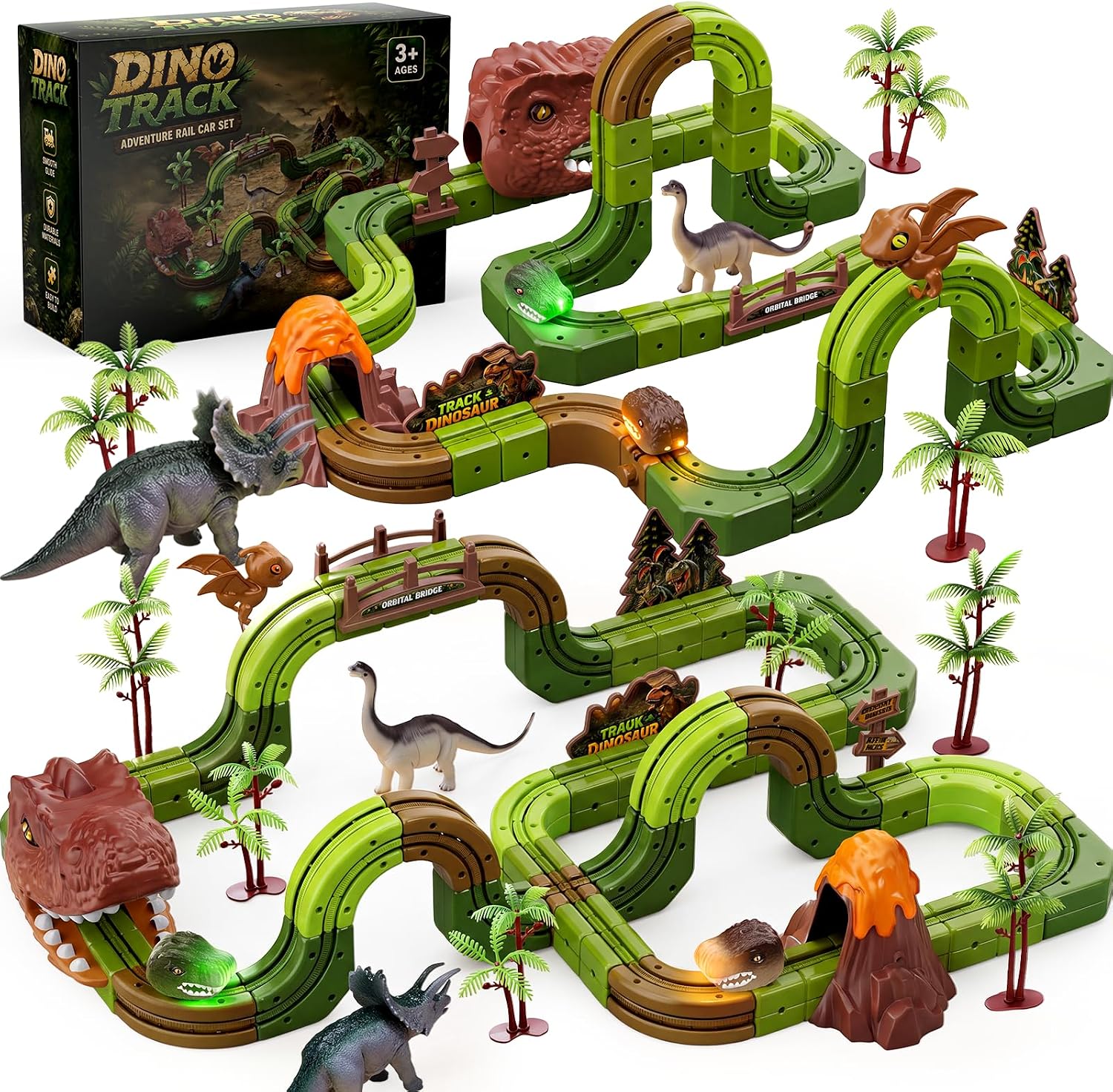 Detalle de Liunkeng Electric Train Track Set