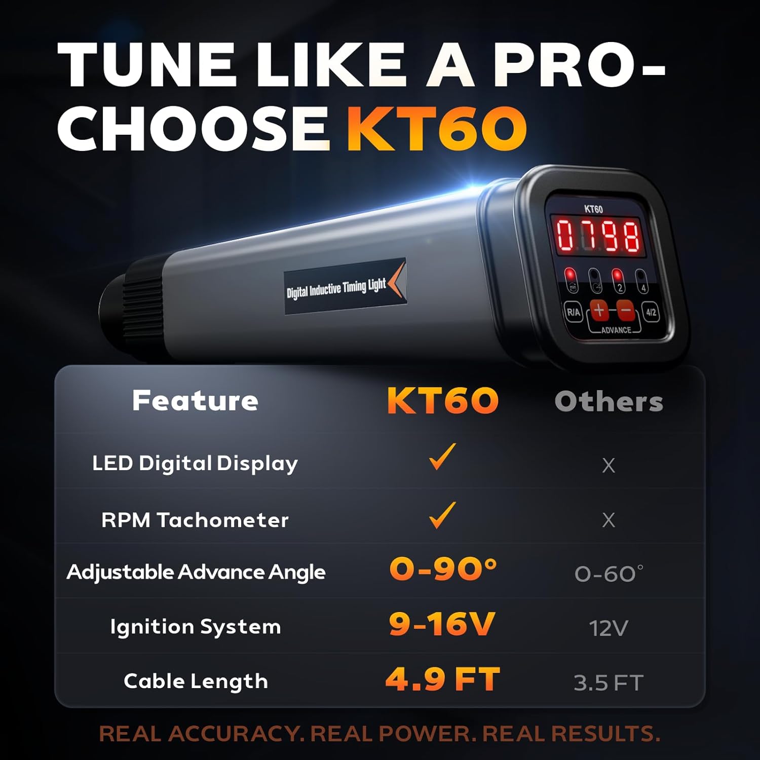 Thumbnail 1 de KZYEE KT60 Digital Timing Light