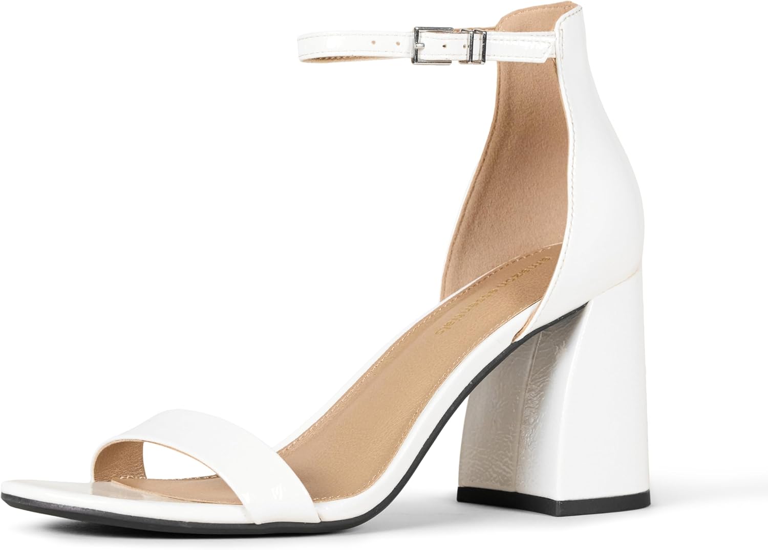Detalle de Amazon Essentials Women's Ankle Strap Block Heel Nola Sandals