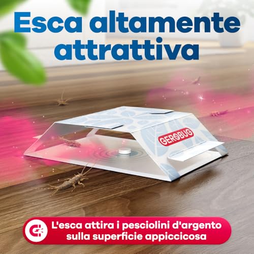 Detalle 2 de Gerobug trappole adesive per pesciolini d’argento da 12 pezzi