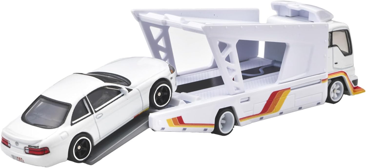 Thumbnail 6 de Hot Wheels FLF56-987F チームトランスポート ミニカーセット 1/64スケール・全4セット