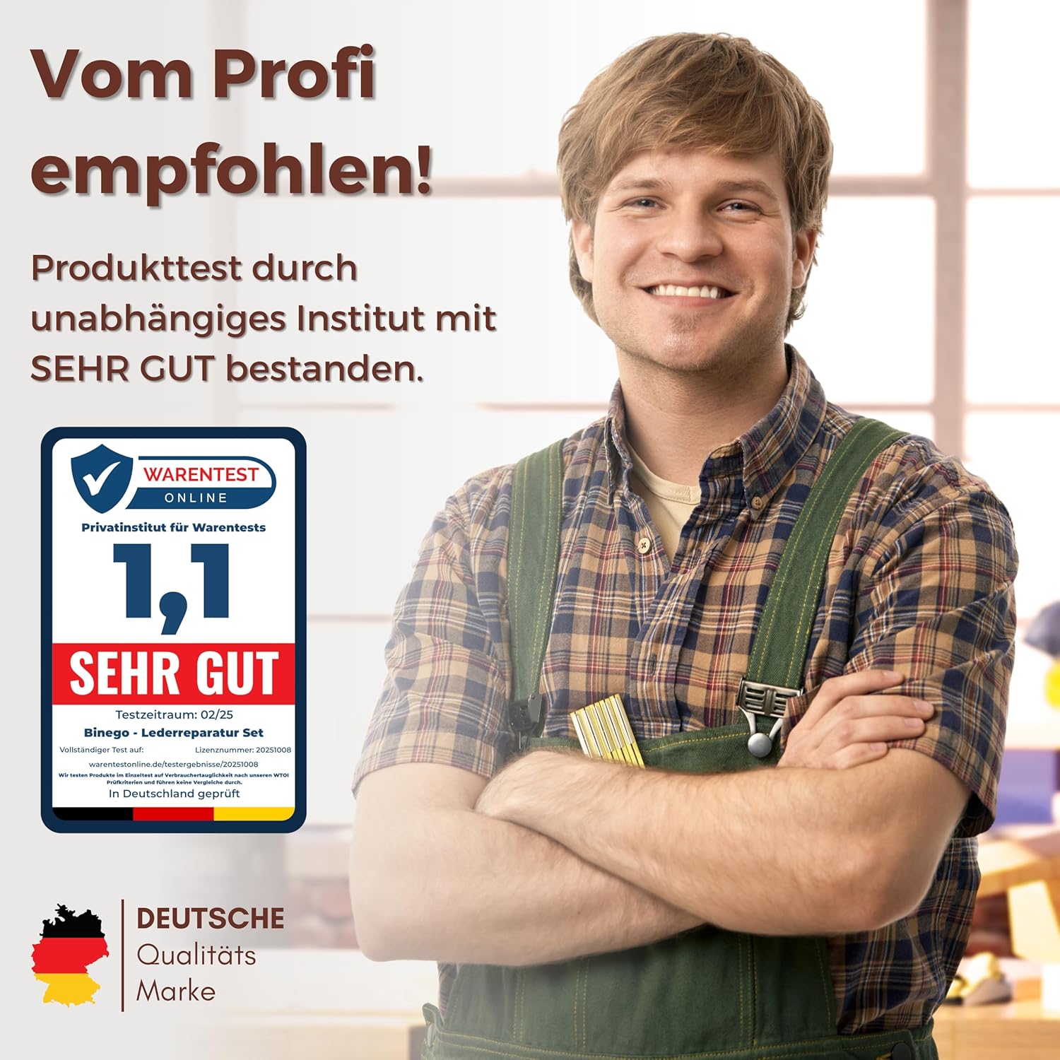 Thumbnail 5 de Binego Lederreparaturset Leder & Kunstleder – Reparaturset in Blau Dunkelblau