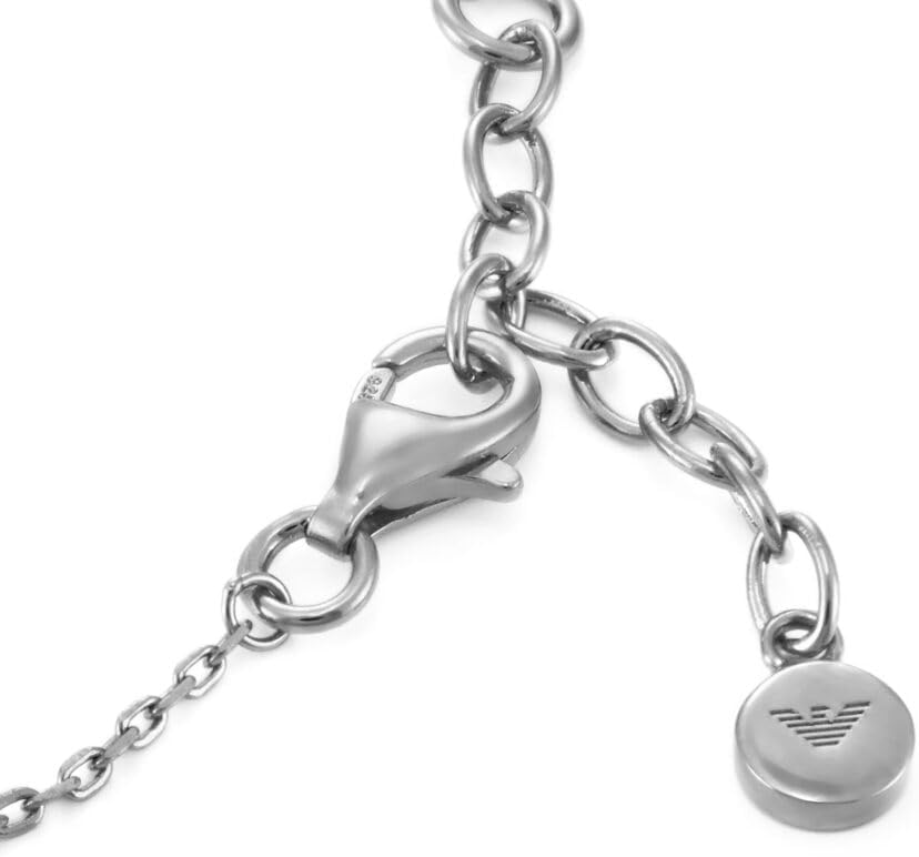 Detalle 2 de Emporio Armani Damenarmband aus Sterlingsilber mit Karabinerverschluss