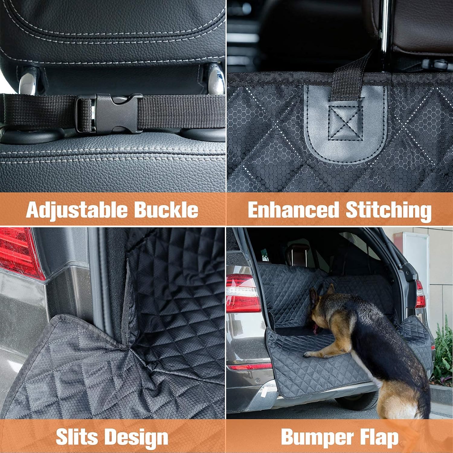 Thumbnail 6 de PETICON SUV Dog Cargo Liner 600D Oxford Fabric